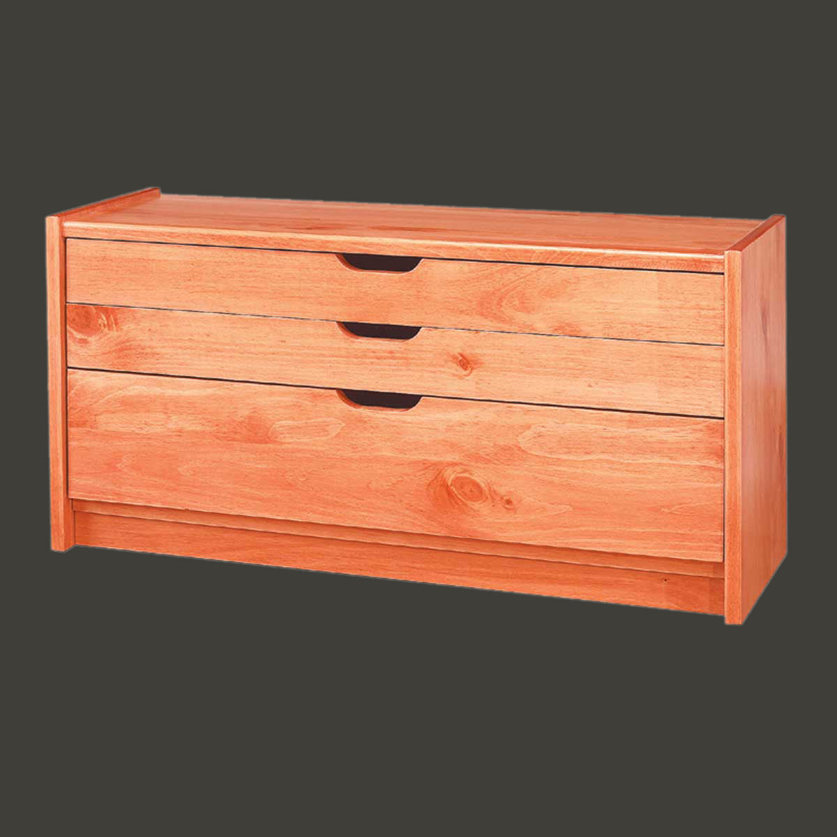 Drawer Chest for Bedroom Heirloom Pine Document Drawer Organizer 16.5 inches Renovators Supply