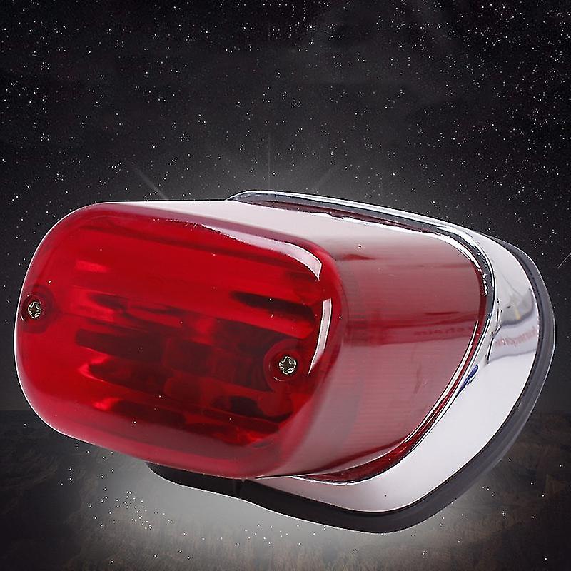 Motorcycle Tail Brake Light Abs Red Motorbike Rear Indicator Stop Lamp For Virago Xv250 Xv400