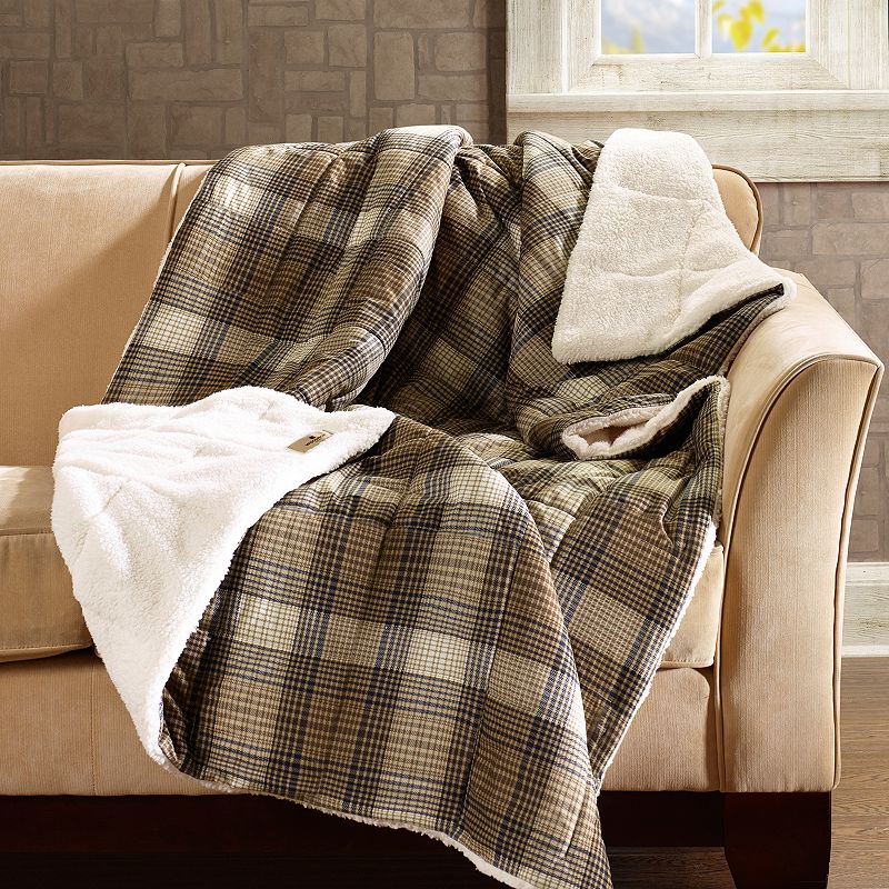 Woolrich Ridley Softspun Down-Alternative Throw Blanket