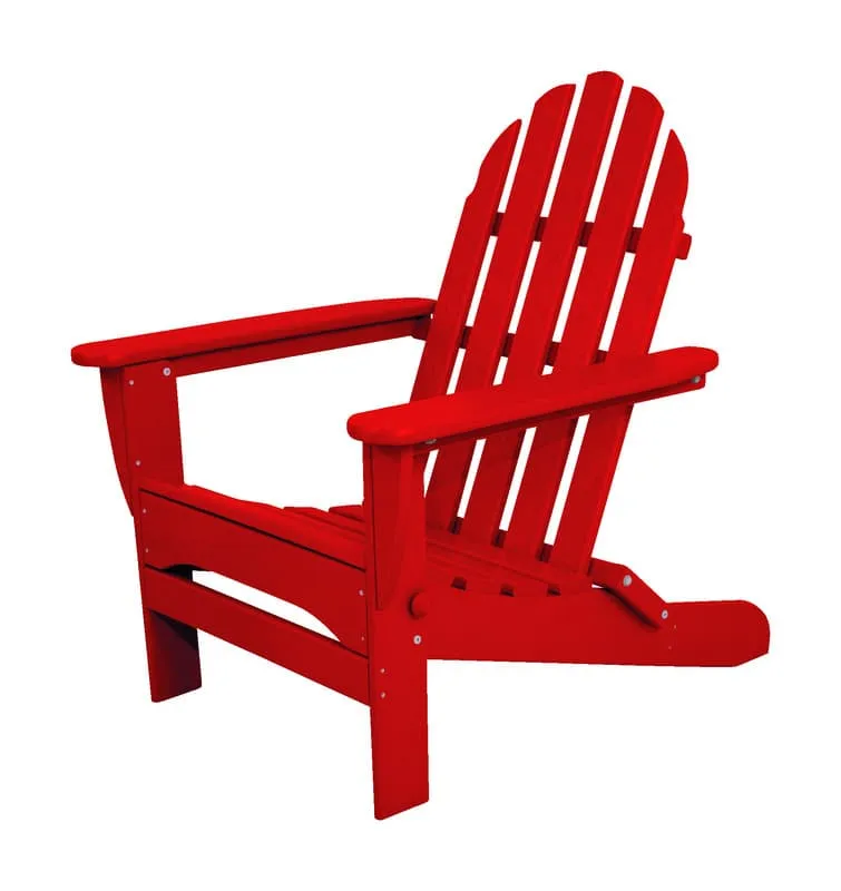 Red Polypropylene Frame Chair