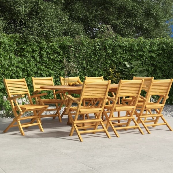 vidaXL Folding Patio Chairs 2/4/6/8 pcs 18.5