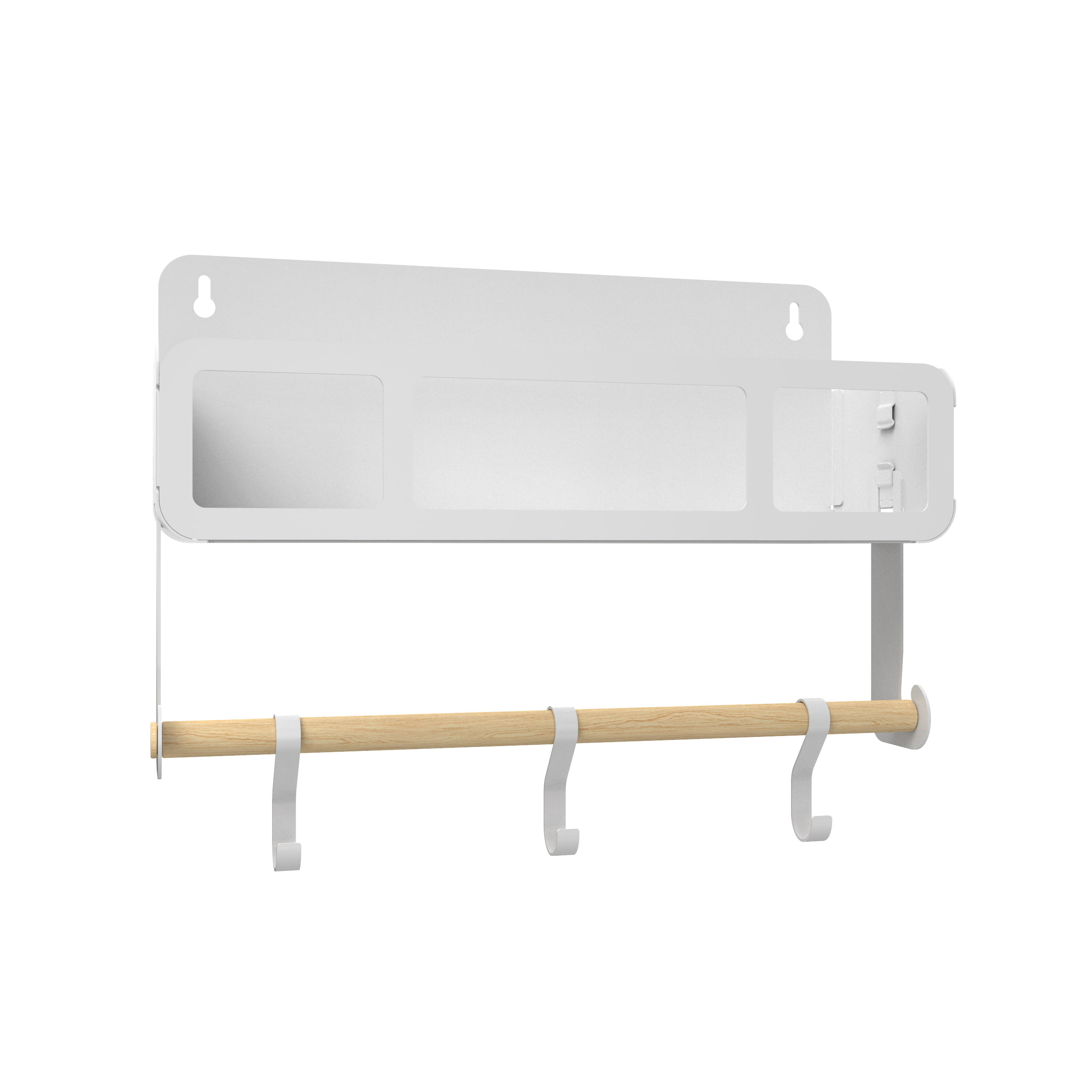 Hanging Rack System-Shelf W/Brackets