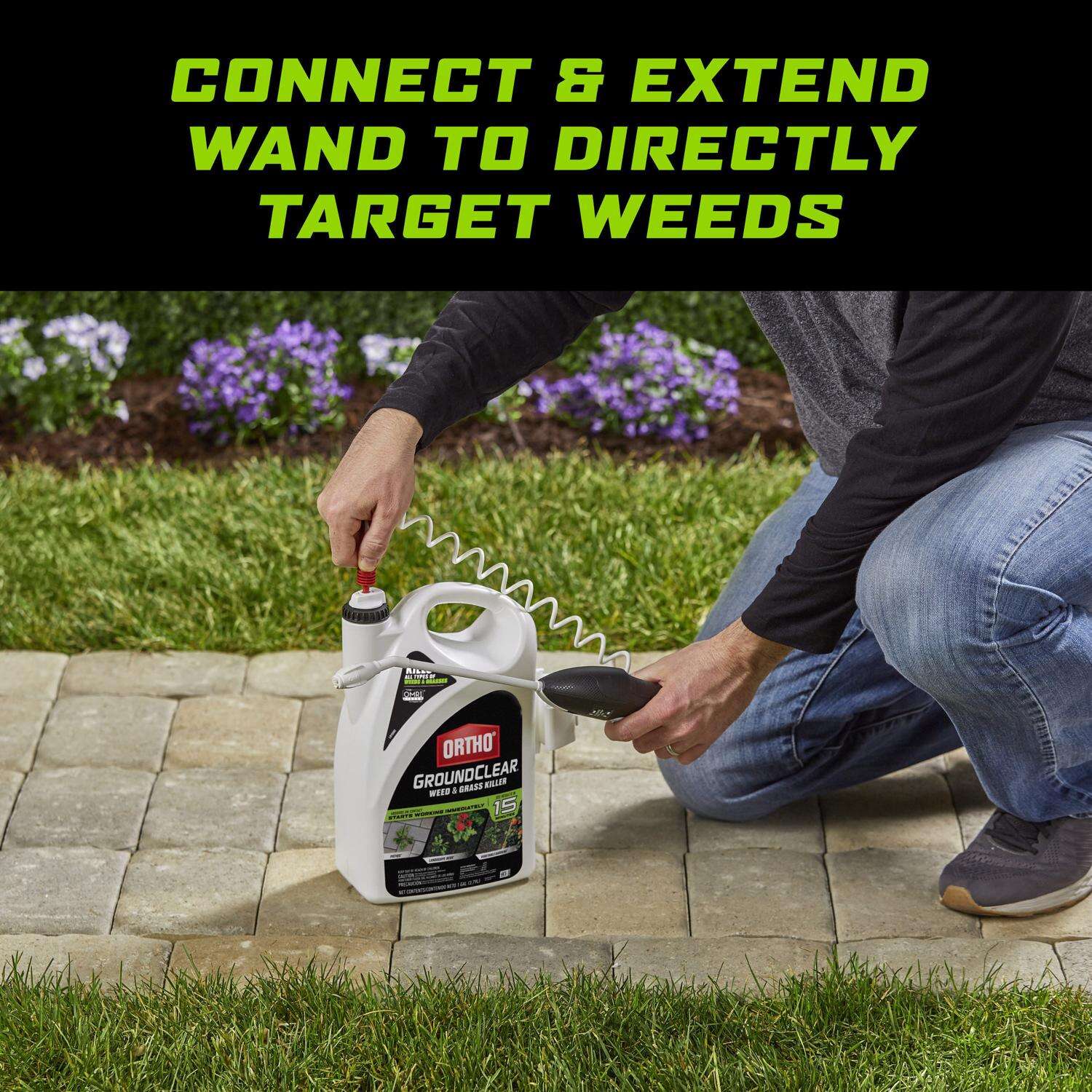 Ortho GroundClear Weed and Grass Killer RTU Liquid 1 gal