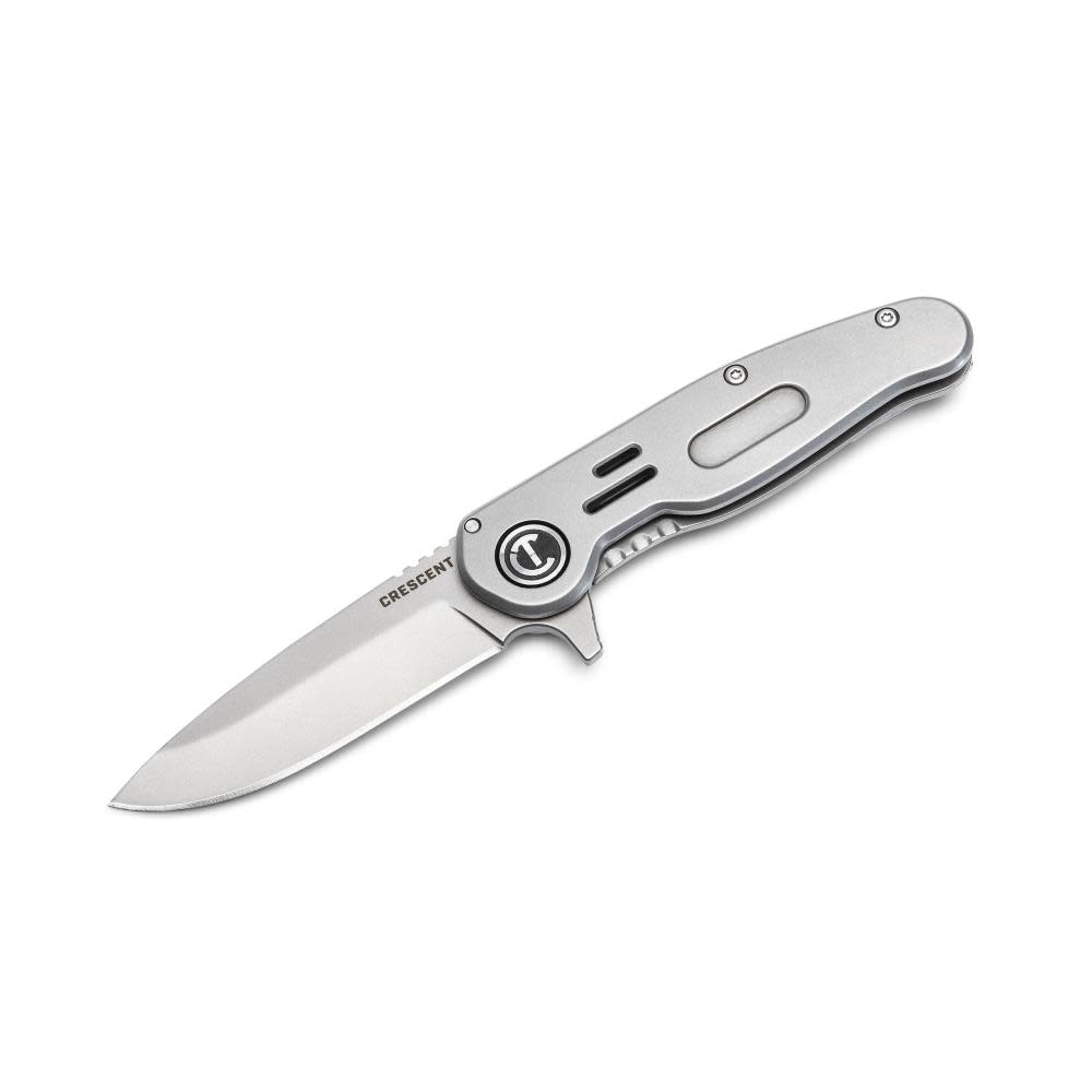 CRESCENT Low Profile Pocket Knife 3.25 Frame Lock