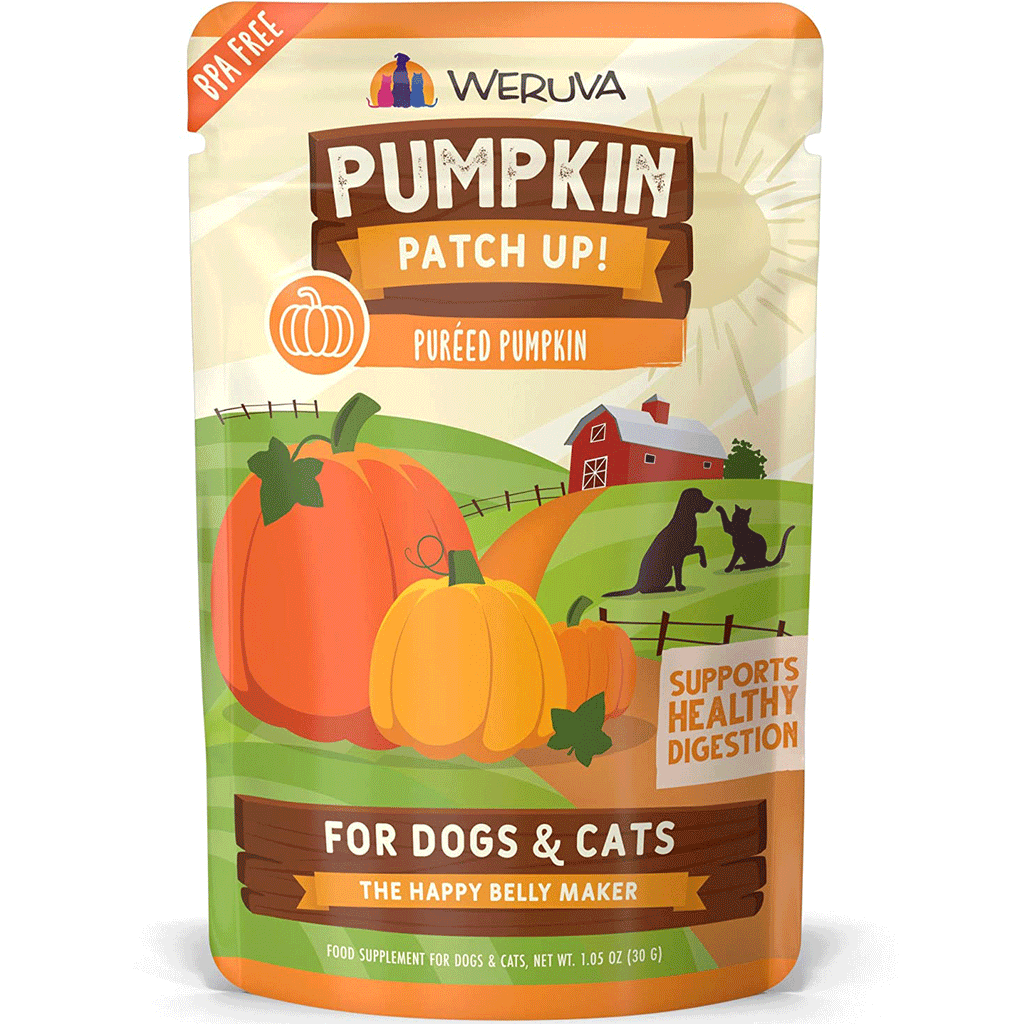 Weruva Pumpkin Patch Up Puréed Pumpkin Pouch， 1 oz