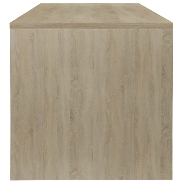 Stylish Coffee Table End Table Oak Chipboard High Quality White