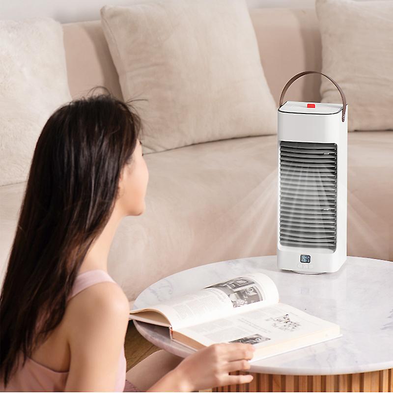 Portable Home Air Conditioner 4000mah Rechargeable 450ml Double Spray Water Cooling Fan