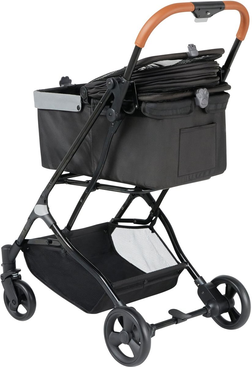 Frisco Modern No-Zip， Collapsible Cat and Dog Stroller