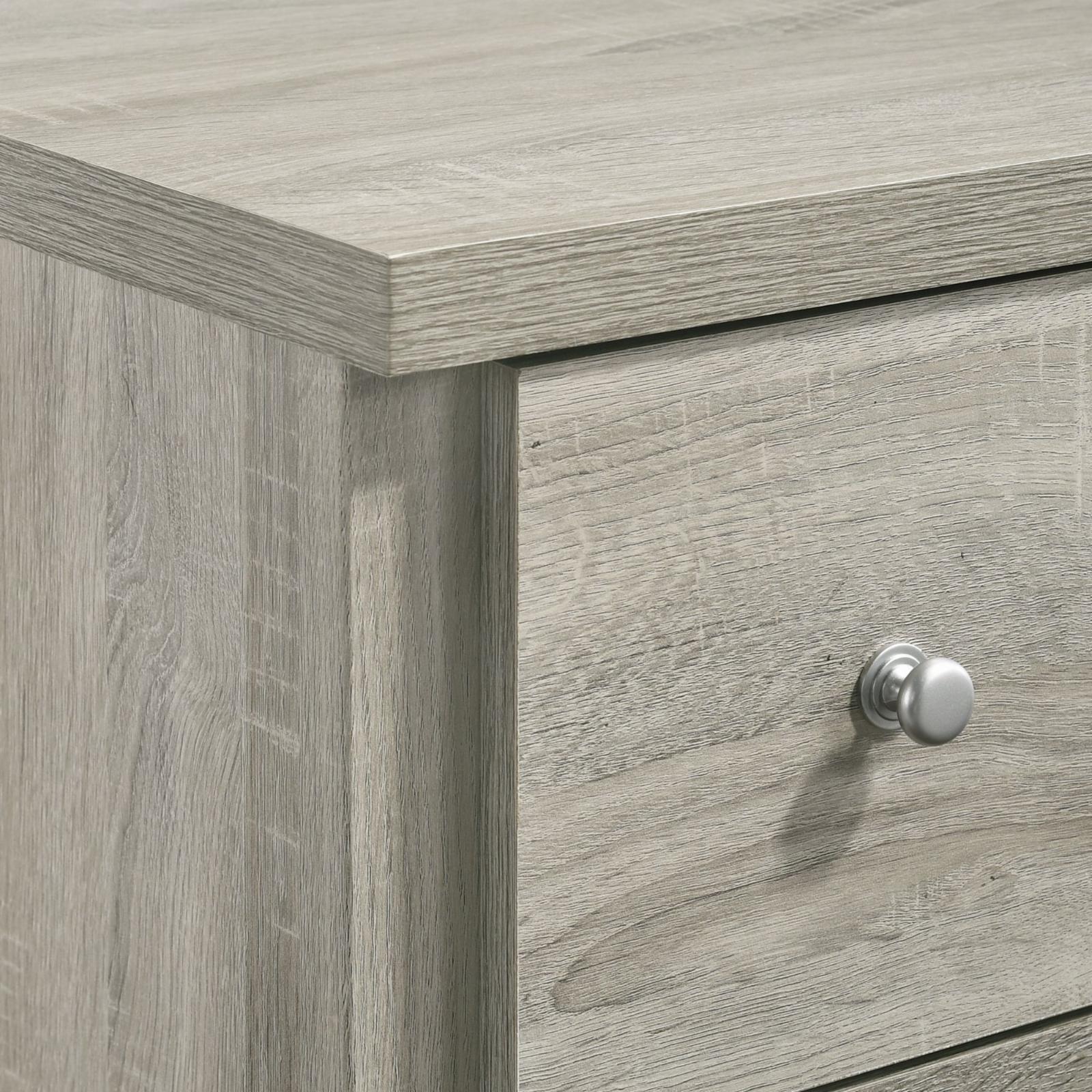 Picket House Furnishings Cian 5-Drawer Chest in Grey