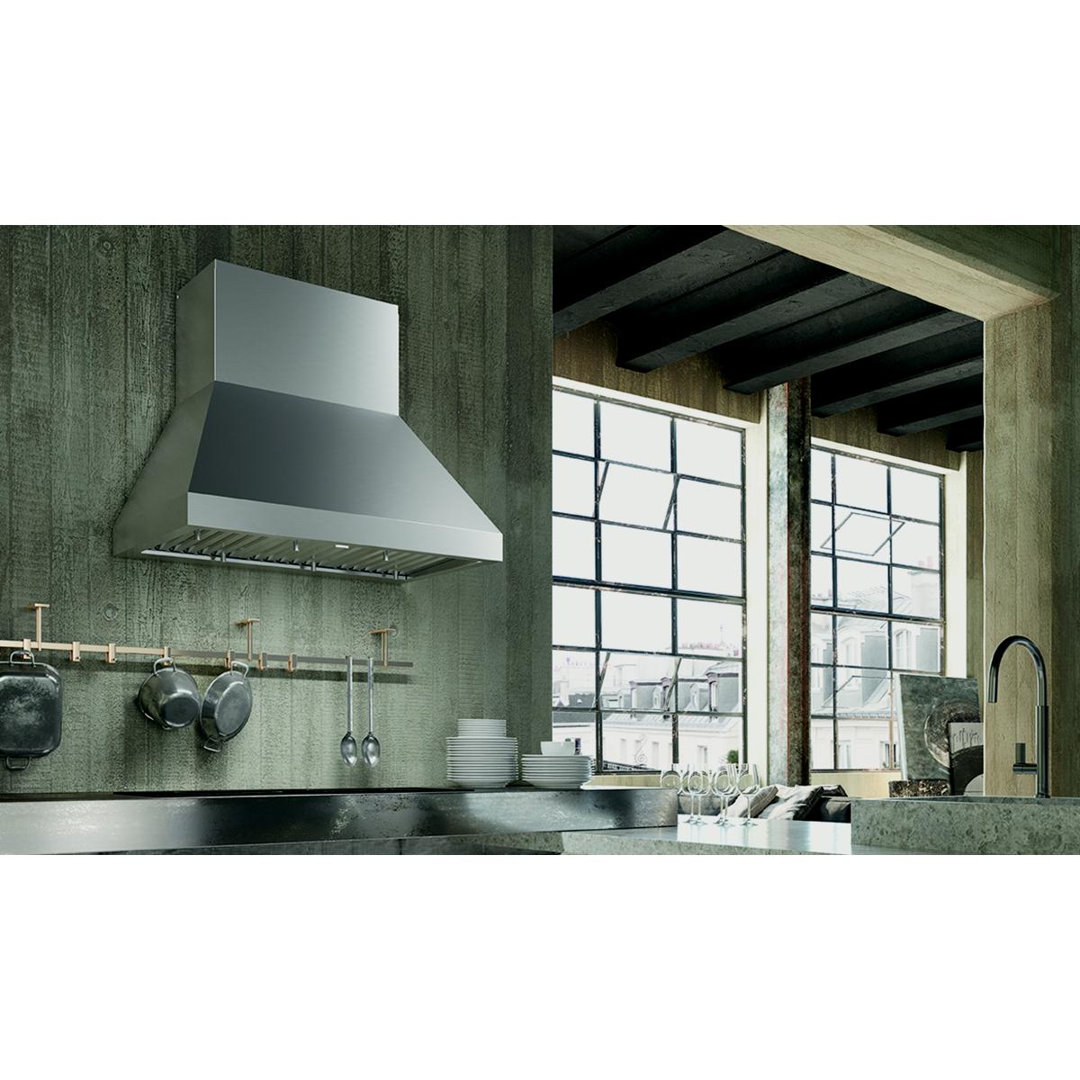 Faber 36-inch Camino Pro Wall Mount Range Hood CAPR36SS600