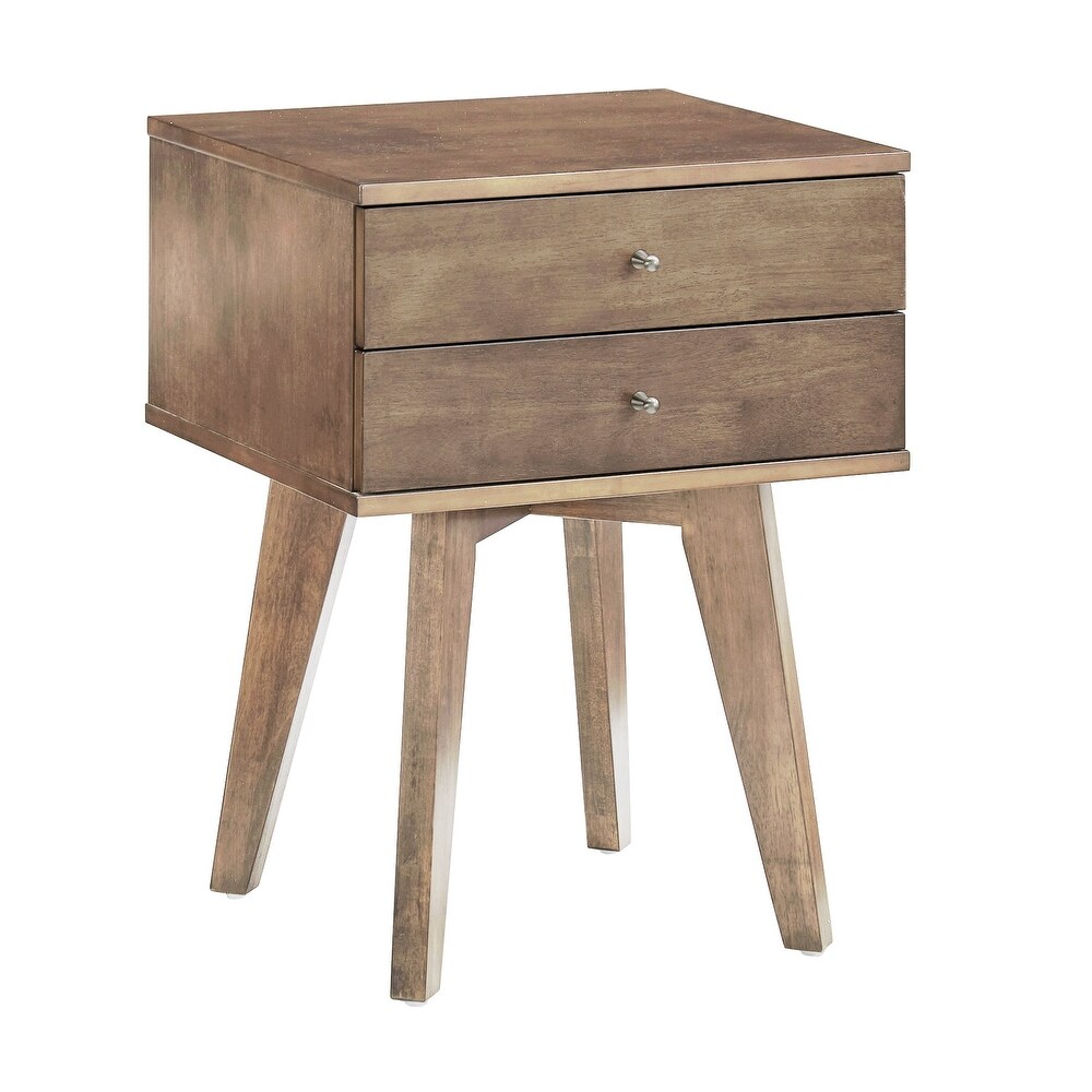 Tennant 2 Drawer Wood Nightstand from iNSPIRE Q Modern