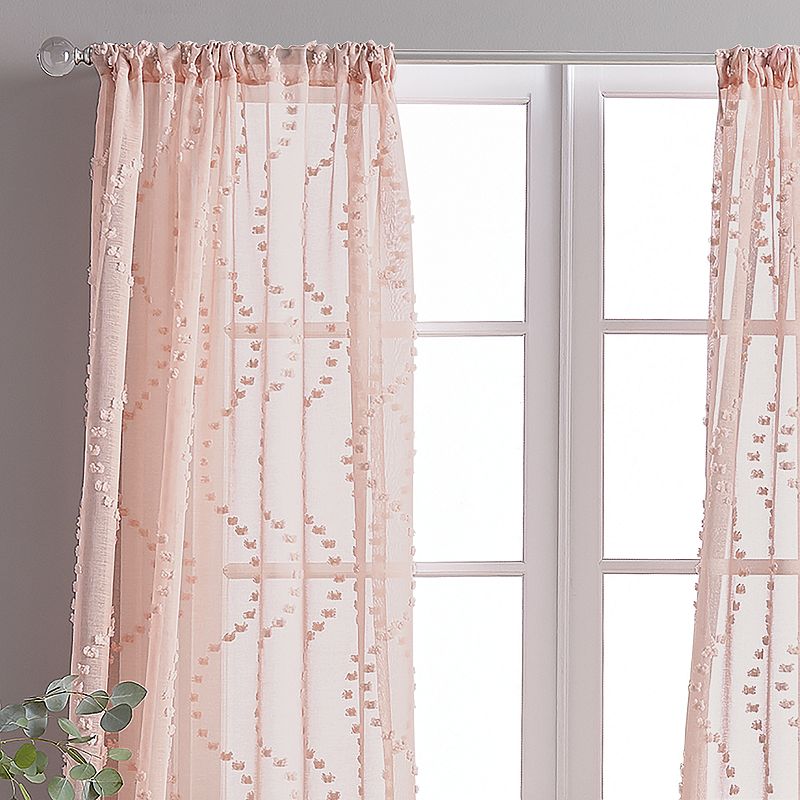 Dixon Wave Pole Top Curtain Panels