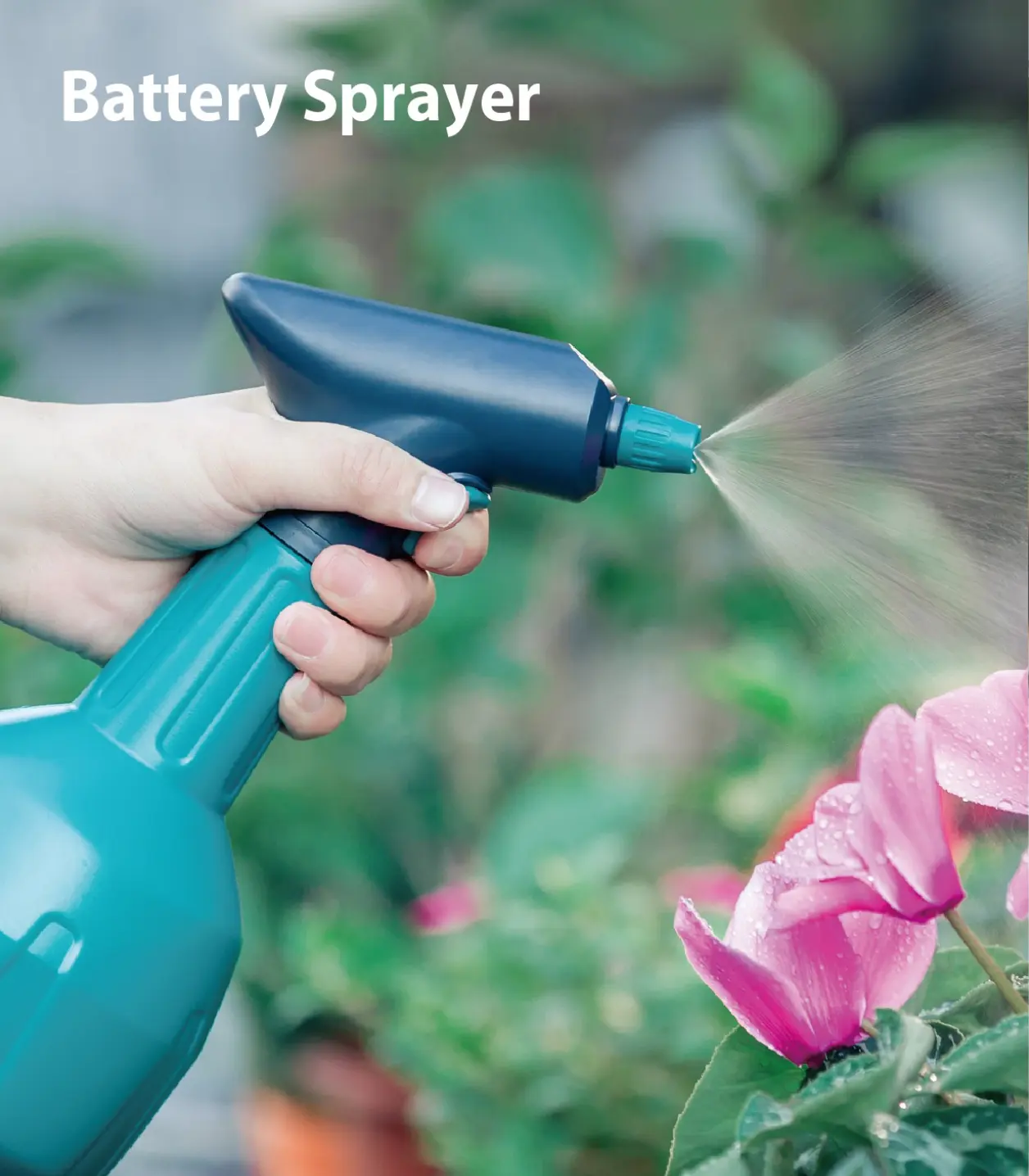 1L Dry Battery Evika Sprayer Electric Trigger Sprayer nano mist sprayer