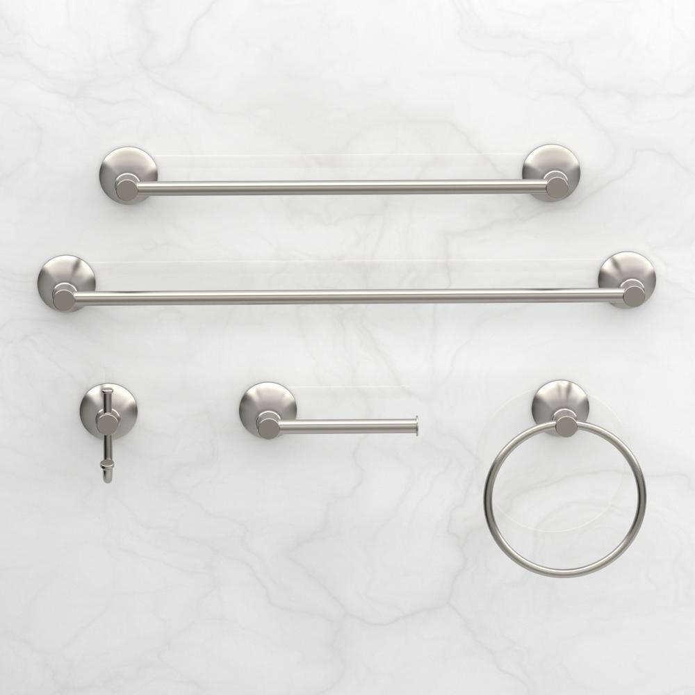 Glacier Bay Sadira 24 in. Towel Bar in Brushed Nickel BTH-024-281-BN