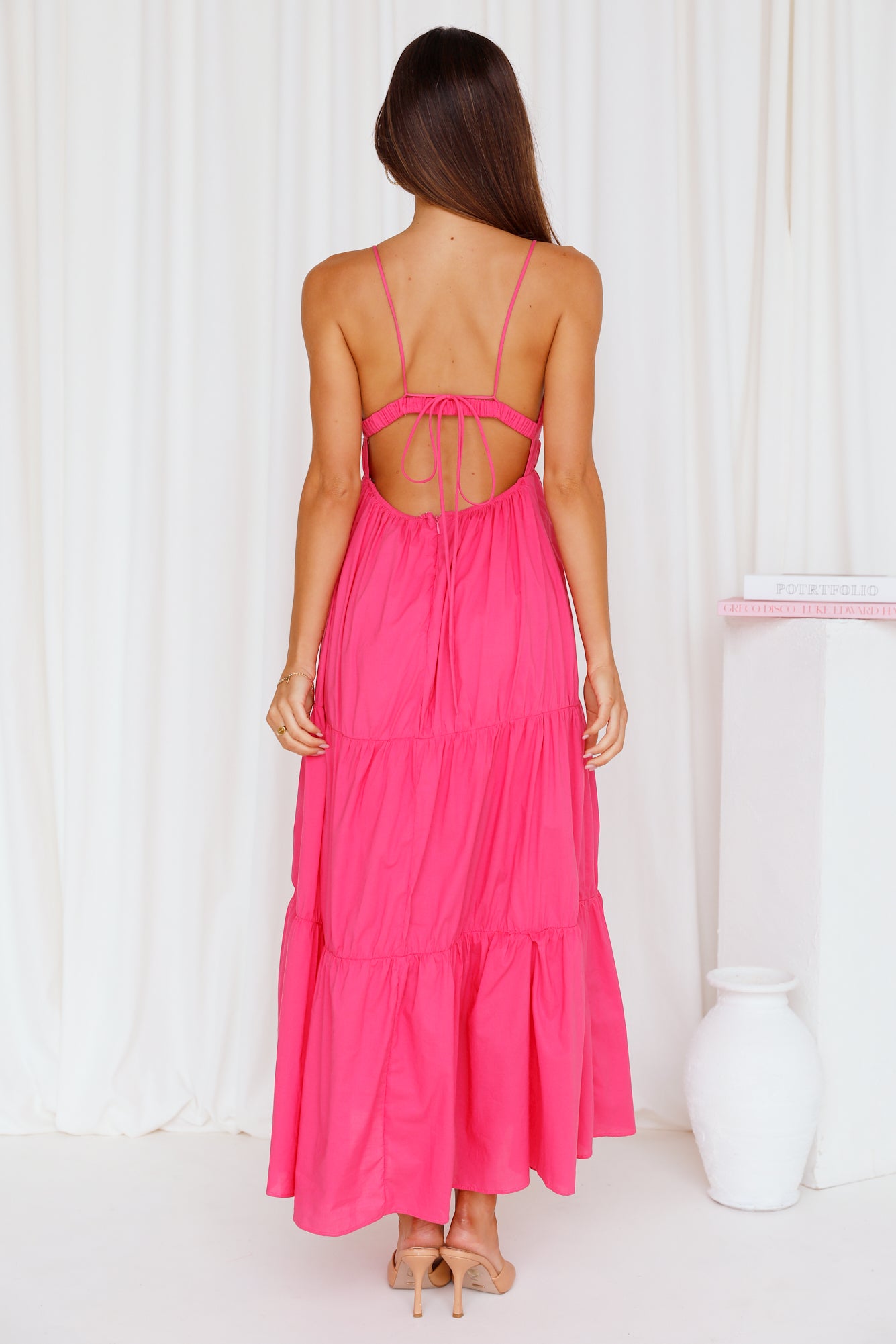 So Loveable Maxi Dress Pink