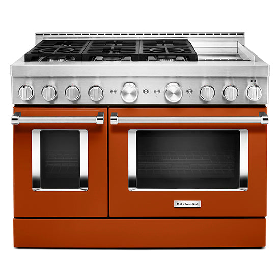 KitchenAid KFGC558JSC 483939 Smart CommercialStyle Gas Range with Gridd