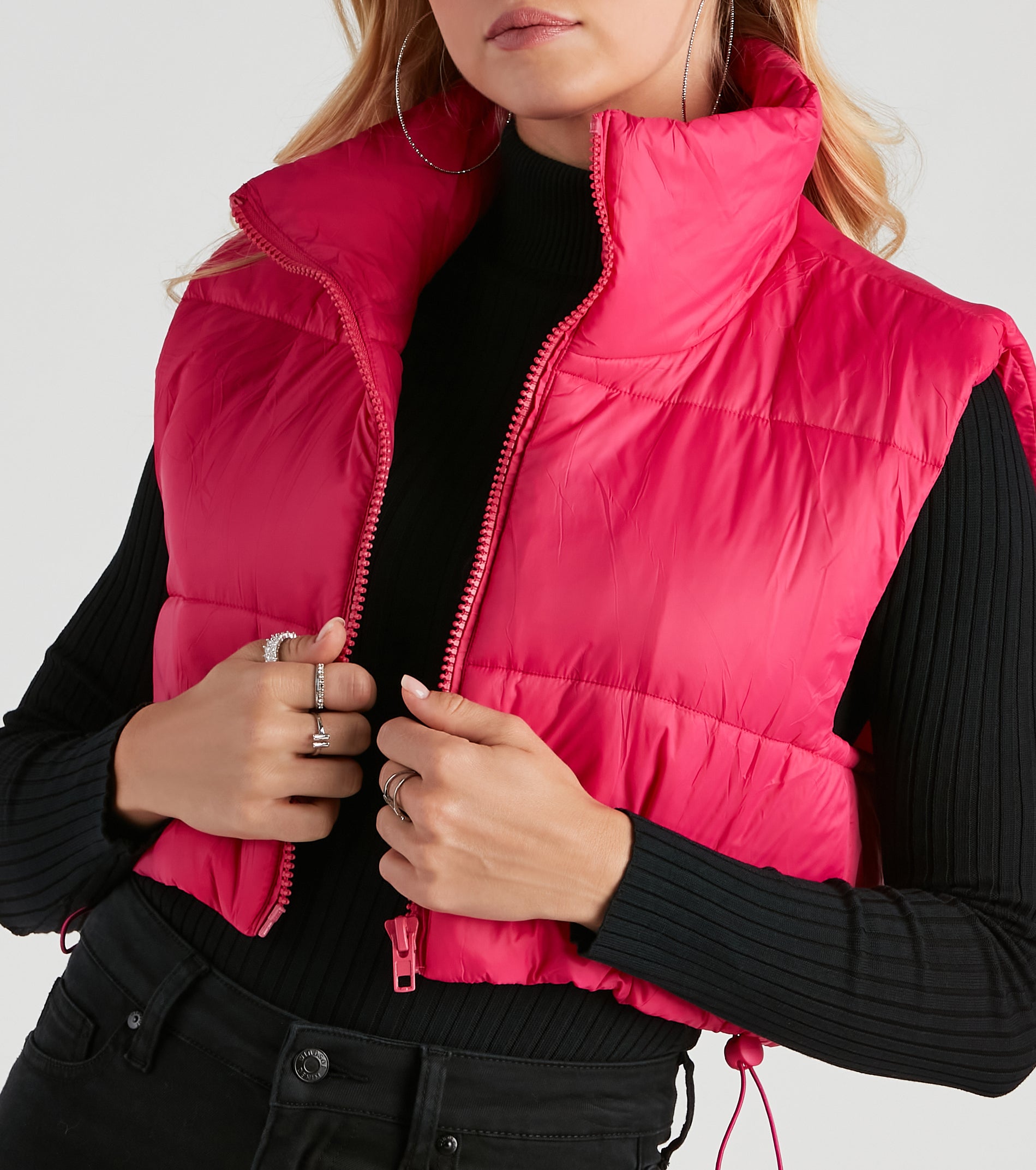 Trend Alert Cropped Puffer Vest