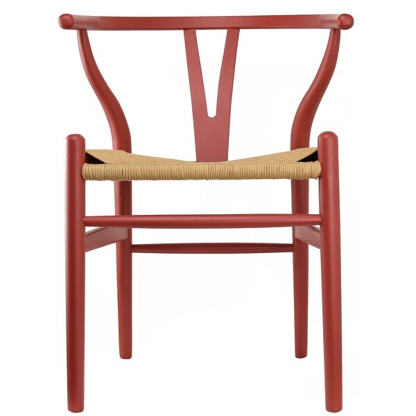 Dining Armchair with Woven Paper-cord Seat