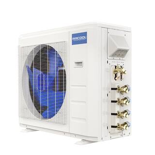 MRCOOL DIY 36000 BTU 3-Ton 3-Zone 21.5 SEER Ductless Mini-Split AC and Heat Pump with 9K+9K+18K  252525ft Lines DIYM336HPW02C28