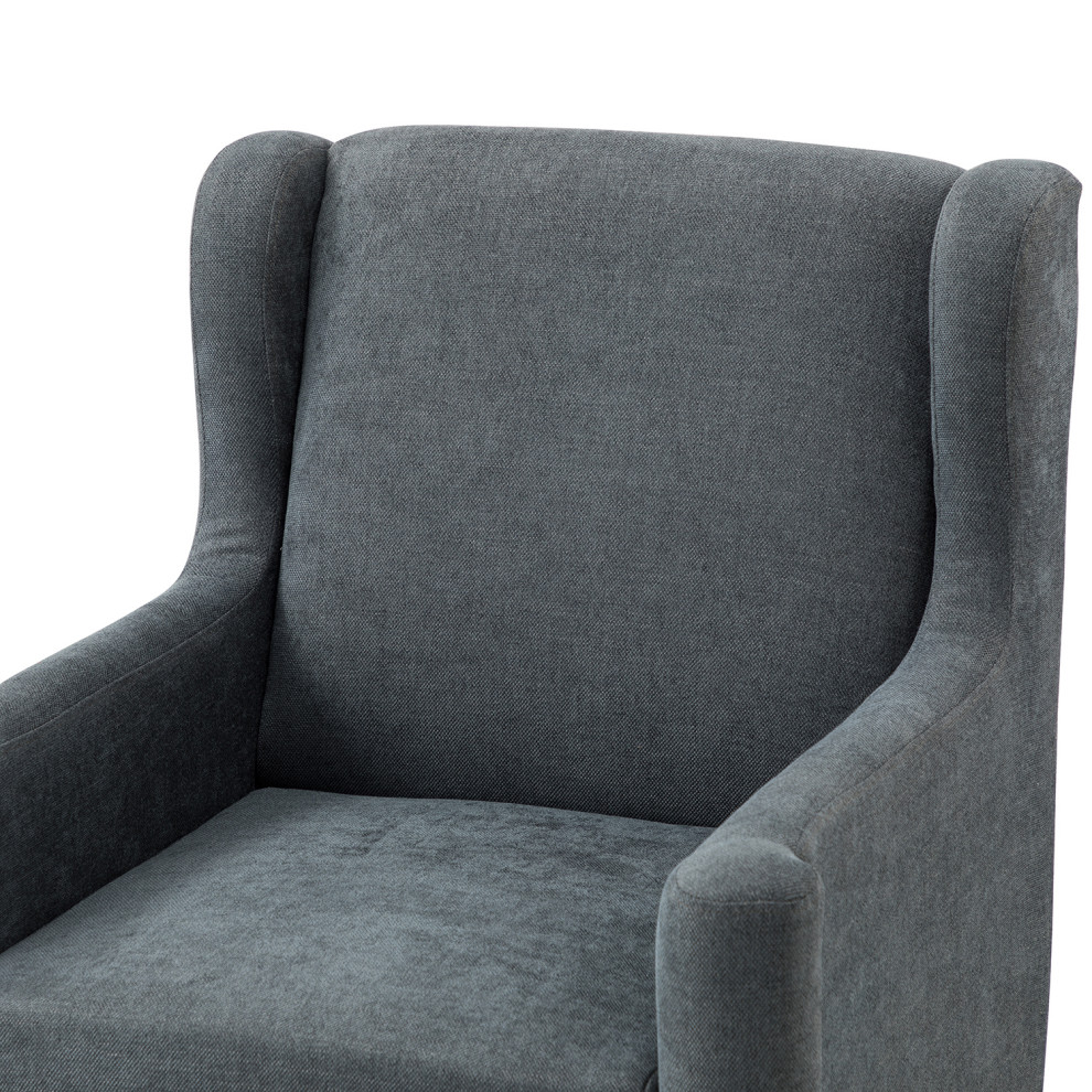 Konrad Armchair   Traditional   Armchairs And Accent Chairs   by Karat Home  Houzz