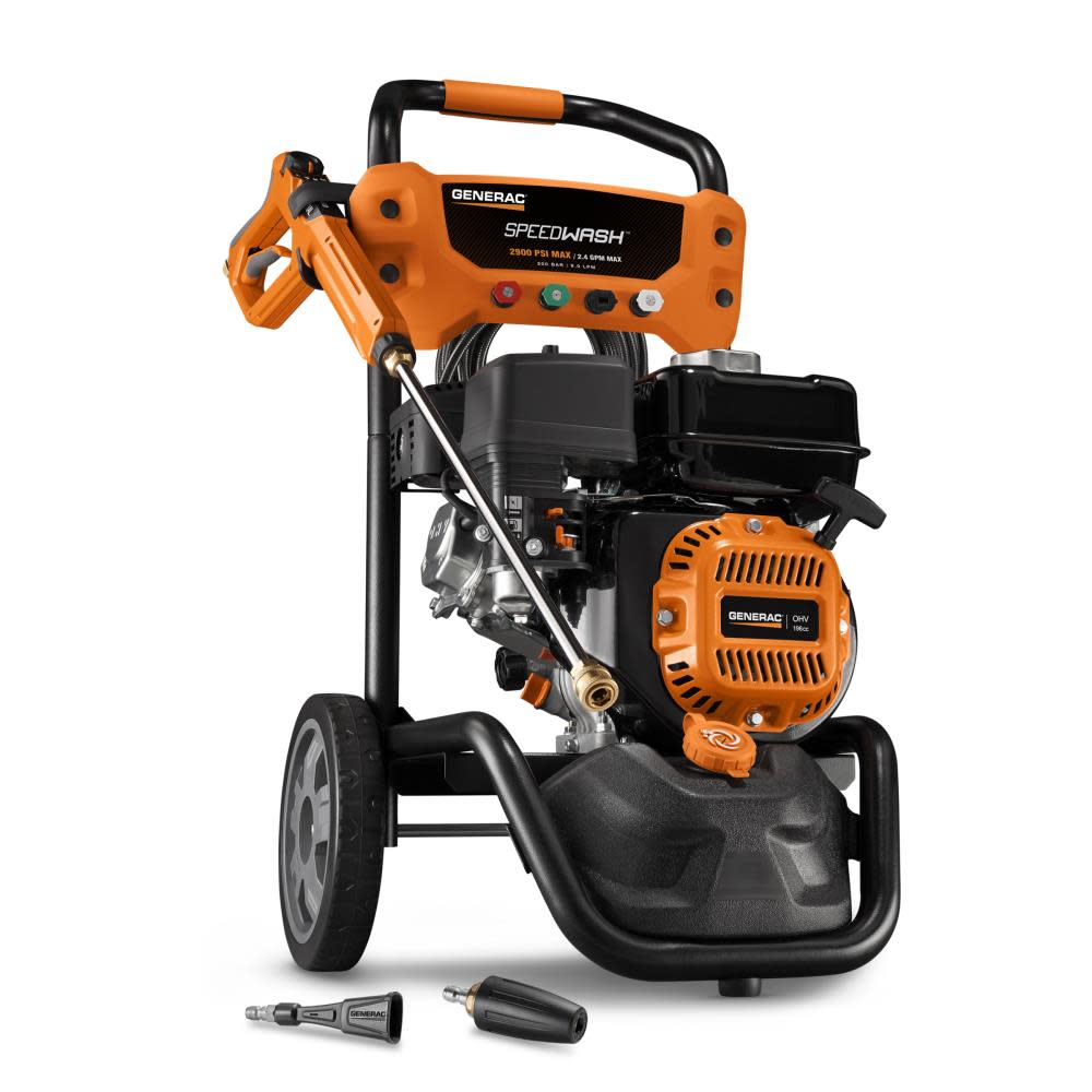 Generac 7899Residential 2900PSI Speedwash Power Washer 50-State/CSA