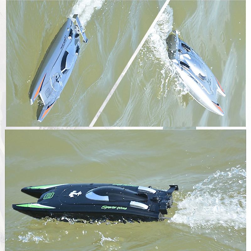 2.4g Rc Boats 30km/h High Speed Boat Racing Boat Dual Motor Remote Control Boats Easy To Overturn