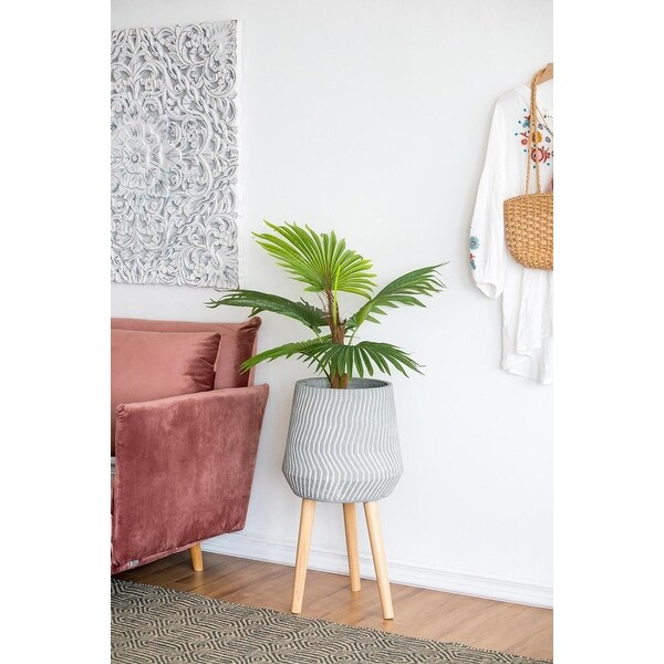 AandB Home Fan Palm Tree in Pot