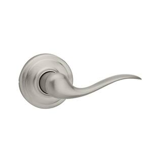 Kwikset Tustin Satin Nickel HallCloset Door Lever with Microban Antimicrobial Technology 720TNL 15 CP