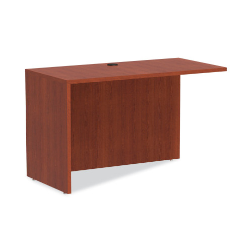 Alera Valencia Series Reversible Return/Bridge Shell， 47.25w x 23.63d x 29.5h， Cherry (VA354824MC)