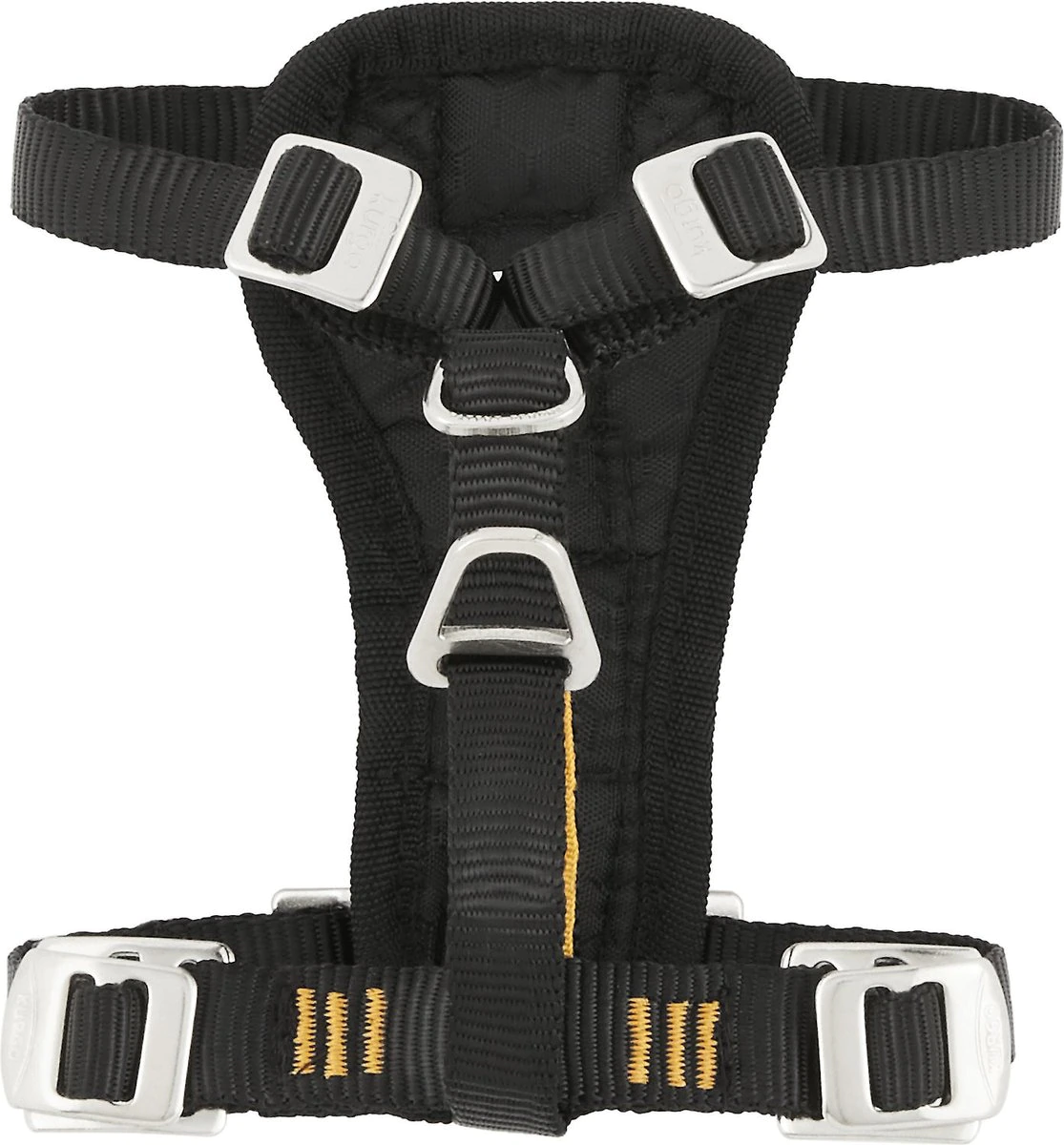 Car Dog Harness - Kurgo Tru-Fit Enhanced Strength Crash Tested Smart， Medium， Black