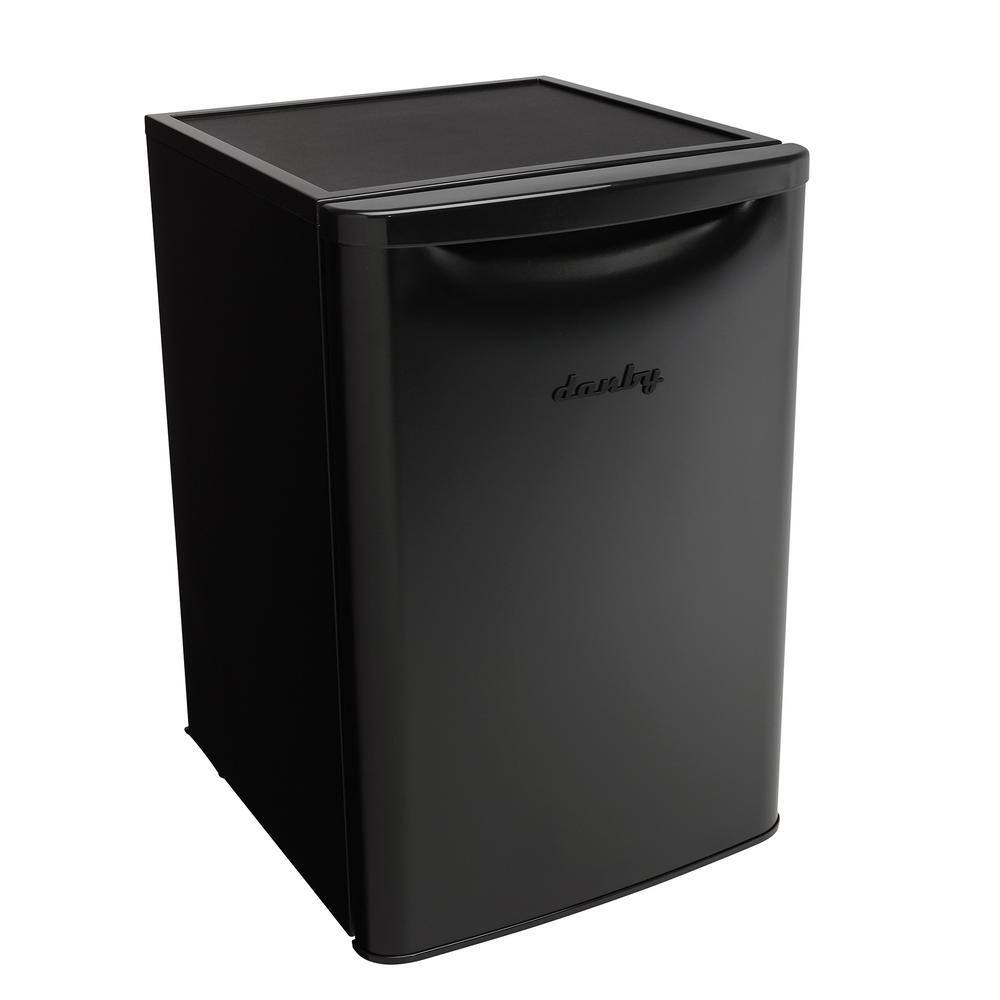 Danby 17.68 in. 2.6 cu.ft. Mini Refrigerator in Black DAR026A2BDB