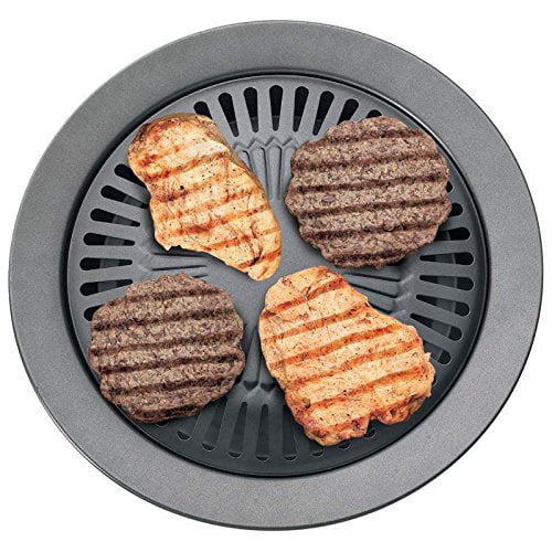 New Smokeless Indoor STOVETOP BBQ GRILL Barbeque Kitchen Barbecue Pan Griddle