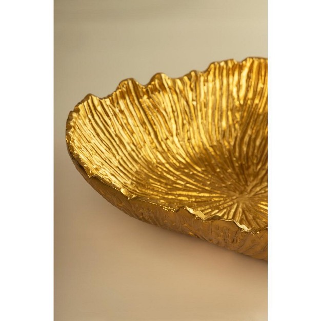 Gauri Kohli Hudson Decorative Bowl Gold