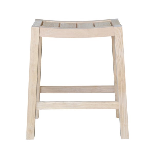 Solid Wood Ranch Stool