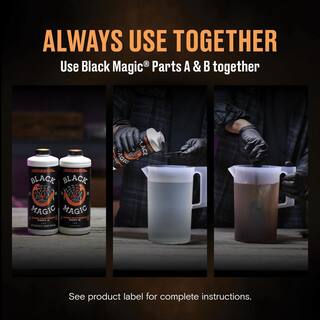 Black Magic Base Nutrient Part B - Liquid Nutrient One Half of a Two-Part Program For Hydroponics 1-2-5 32 oz. 1010110069