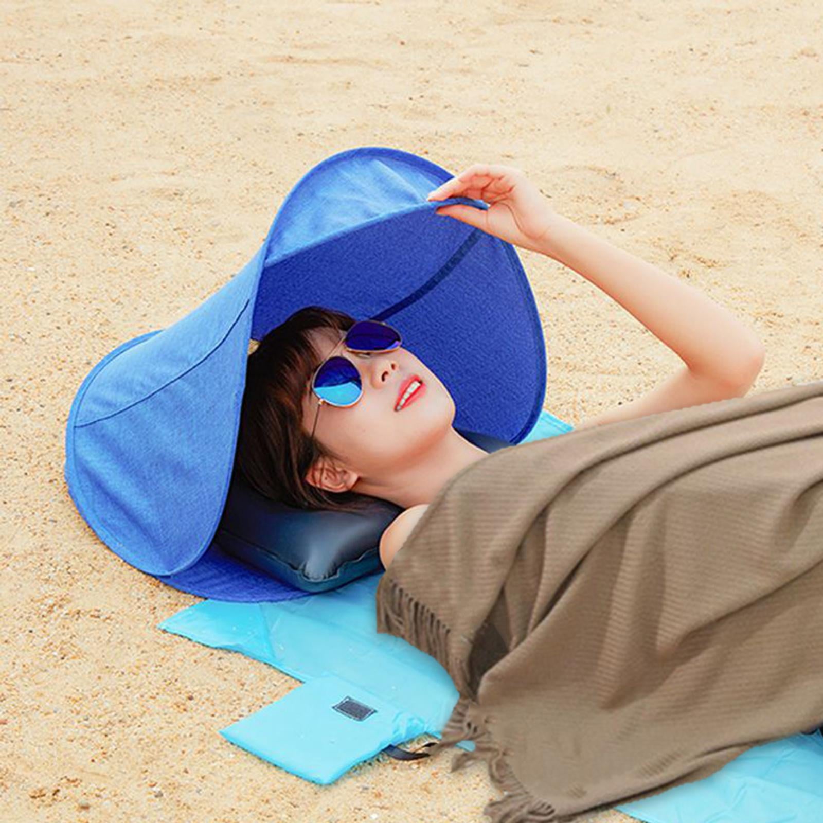 Umbrella for Working Outside for Outdoor Camping Beach Gray