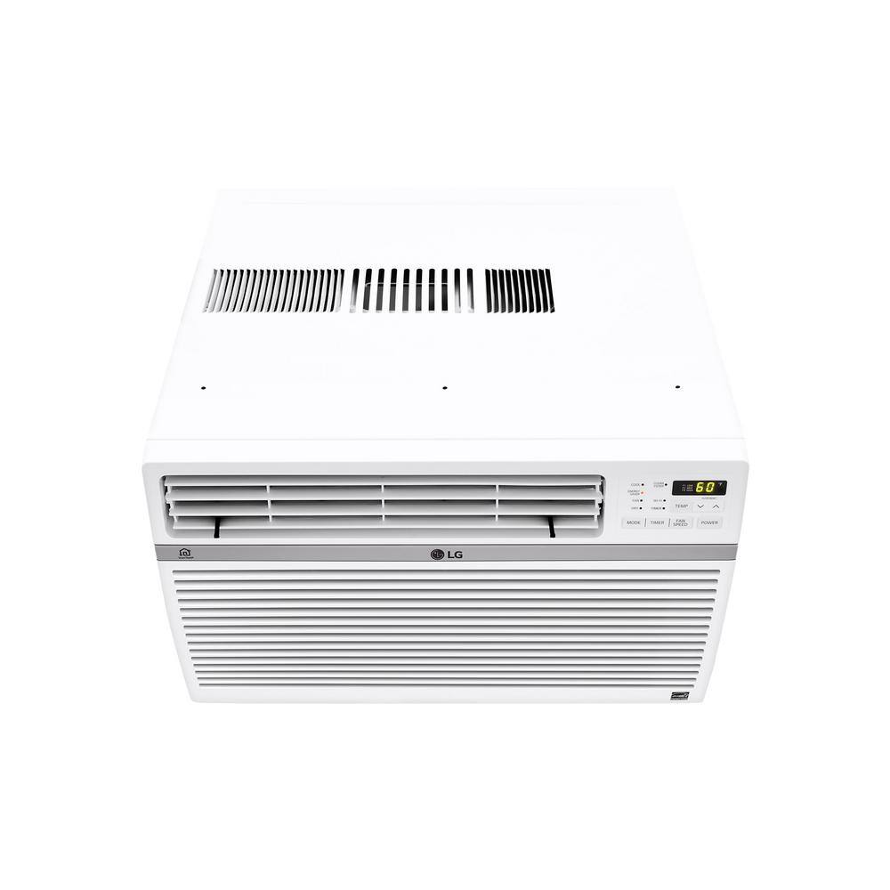 LG 8000 BTU 115-Volt Window Air Conditioner LW8017ERSM Cools 350 Sq. Ft. with ENERGY STAR and Remote Wi-Fi Enabled LW8017ERSM