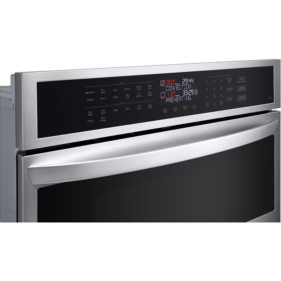 LG 30-inch, 6.4 cu.ft. Built-in Combination Wall Oven with ThinQ? Technology WCEP6423F