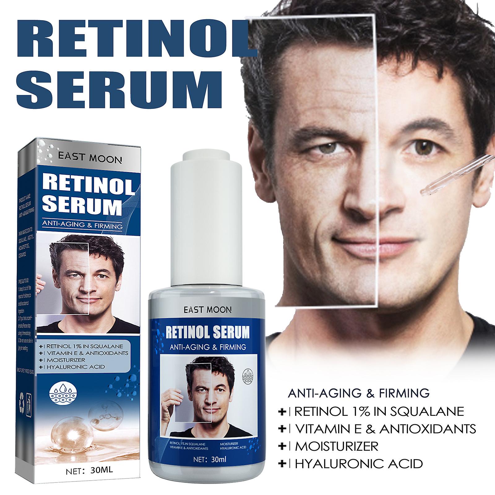 Retinol Facial Serum Hydrates Moisturizes And Tightens Skin Serum Improves Fine Lines Brightens And Moisturizes