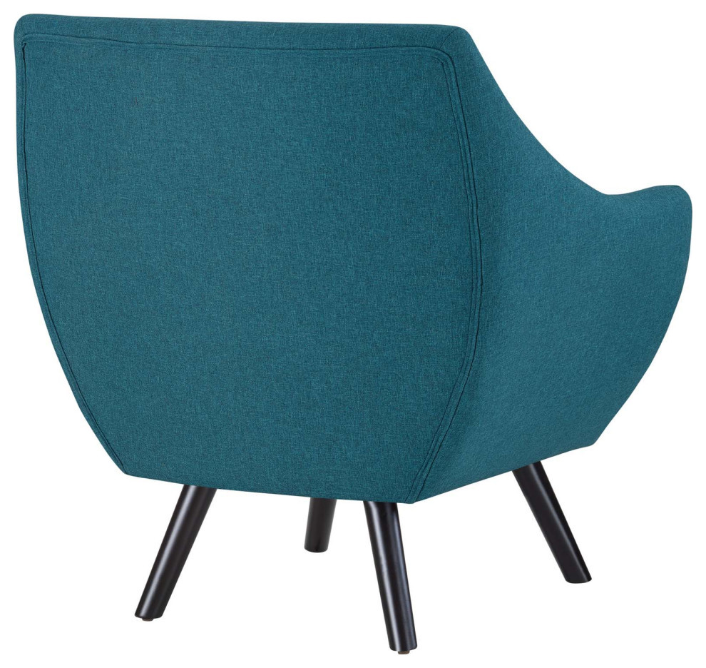 Xavier Teal Armchair   Midcentury   Armchairs And Accent Chairs   by V.S.D Furniture  Houzz