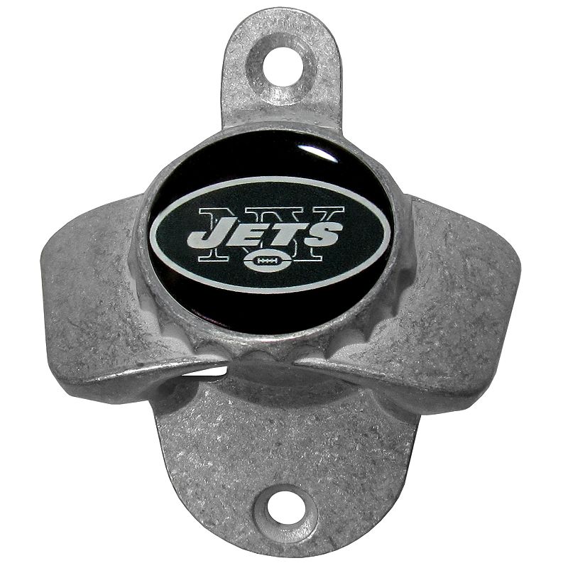 New York Jets Wall-Mounted Bottle Opener