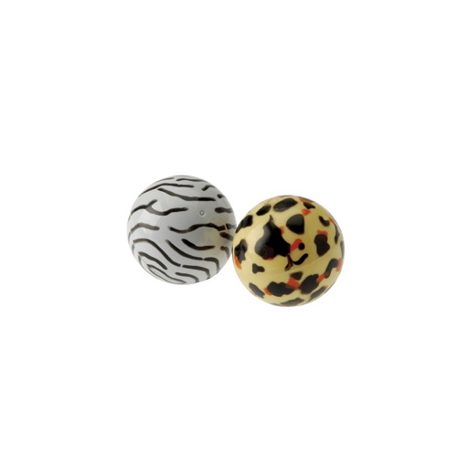 U.S. Toy GS779 Animal Print Bouncy Ball / 55mm