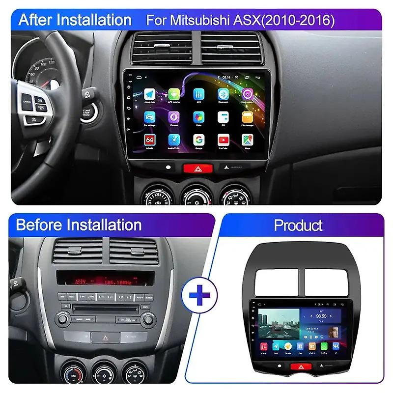 For Mitsubishi ASX 1 2010   2016 Car Radio Multimedia Video Player Navigation GPS Android 2 din dvd