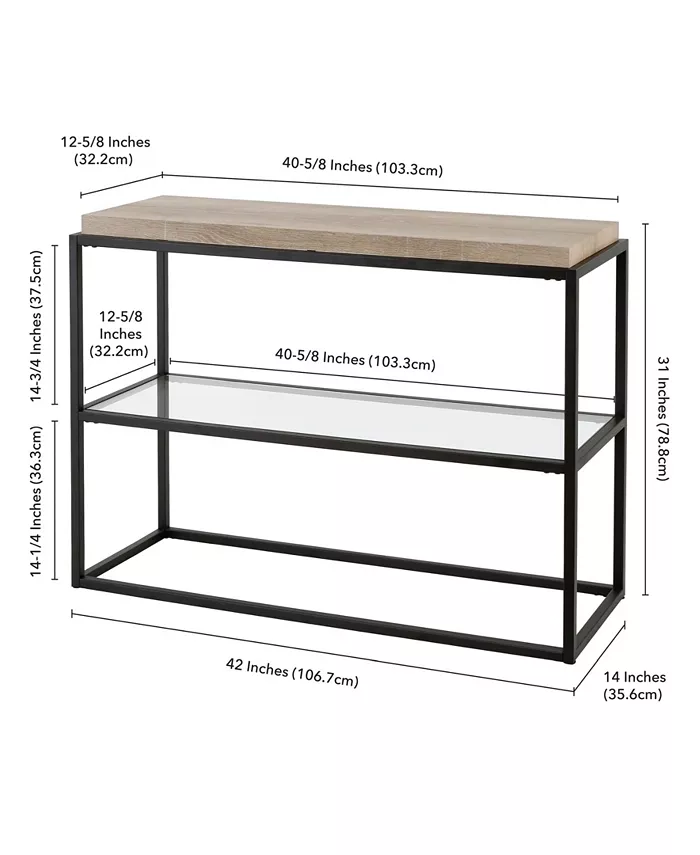 Hudson and Canal Hector Console Table