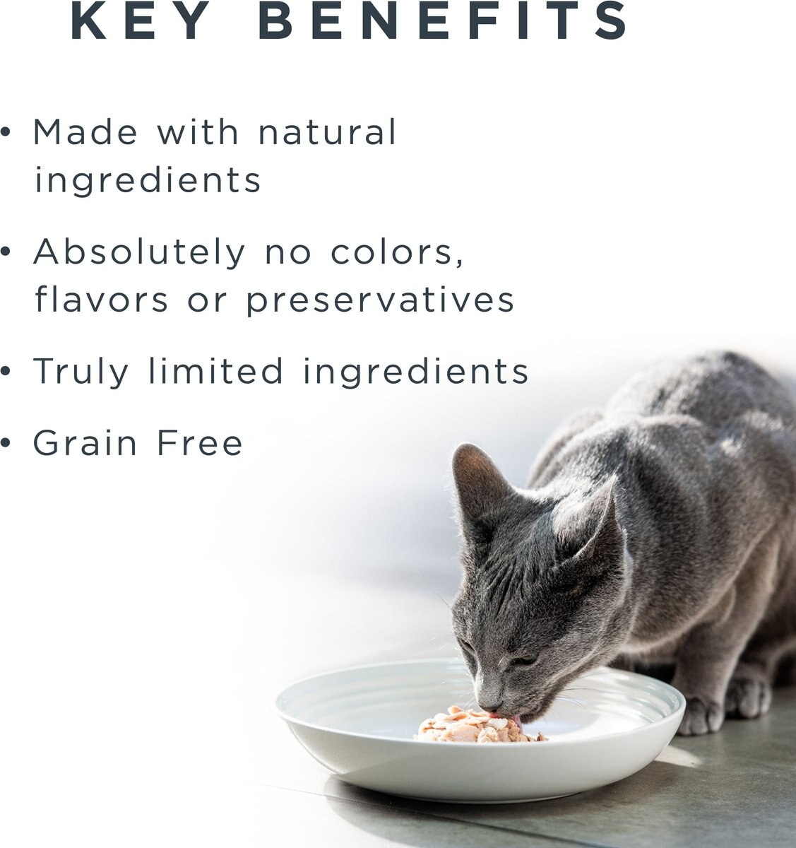 Reveal Natural Grain-Free Tuna with Salmon in Gravy Flavored Wet Cat Food