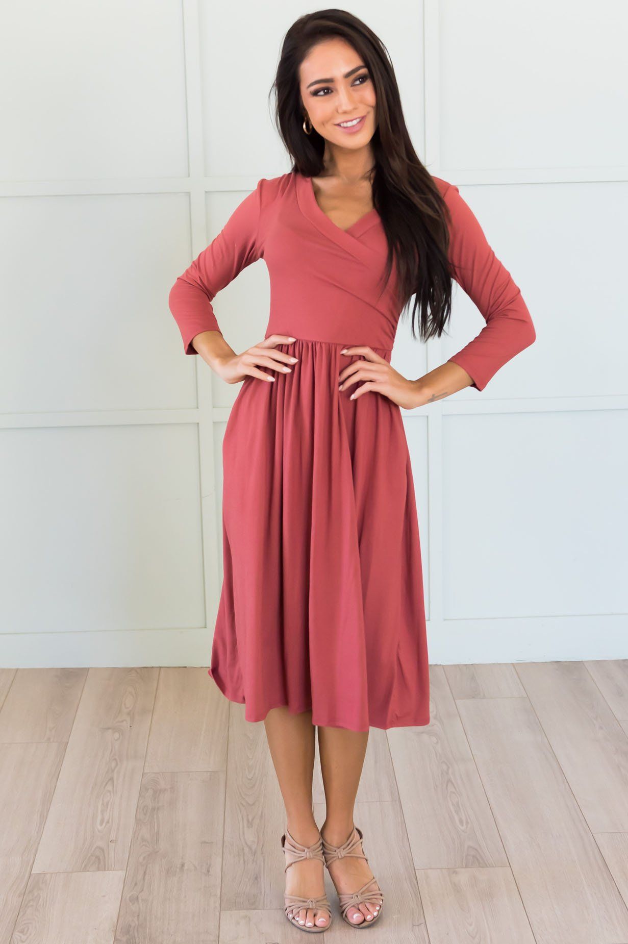 The Brandi 3/4 Length Sleeves