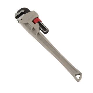 Husky 24 in. Aluminum Pipe Wrench with 2-12 in. Jaw Capacity WG-40A-24AL