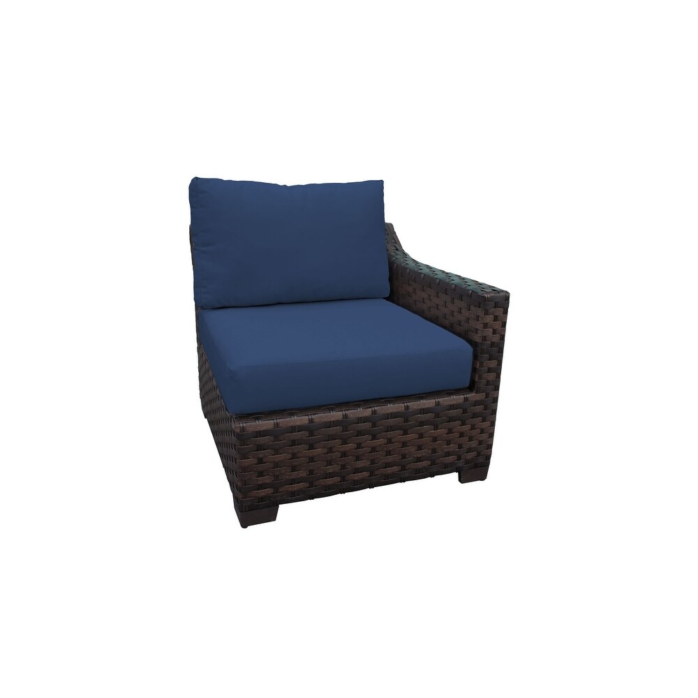 Kathy Ireland River Brook Wicker 4 piece Outdoor Patio Set