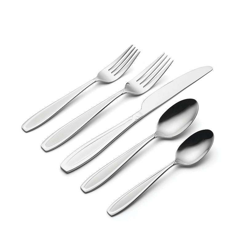 Oneida Court Sand 72-Piece Flatware Set