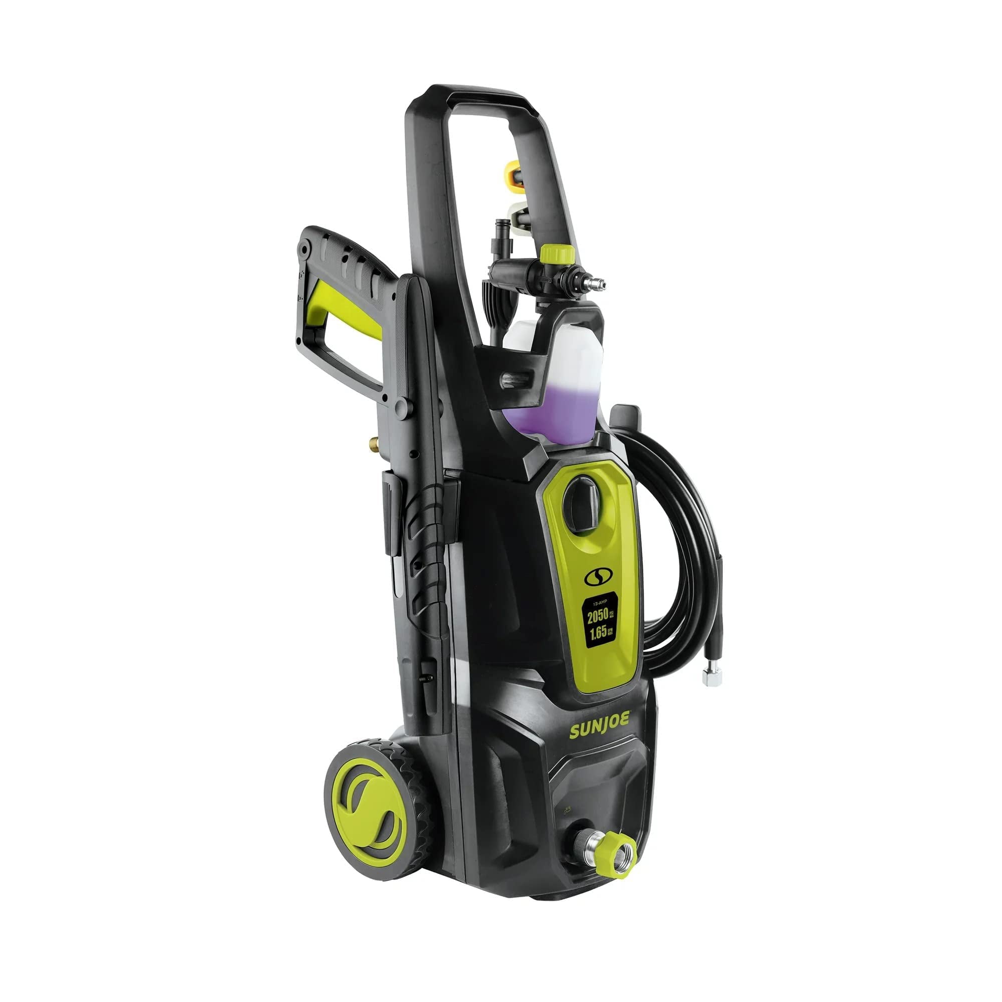 Restored Sun Joe SPX2680-MAX Electric Pressure Washer, 13-Amp, 2050 PSI MAX, 1.2 GPM MAX, Green (Refurbished)